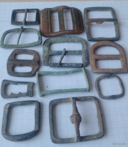 Пряжки старинные
