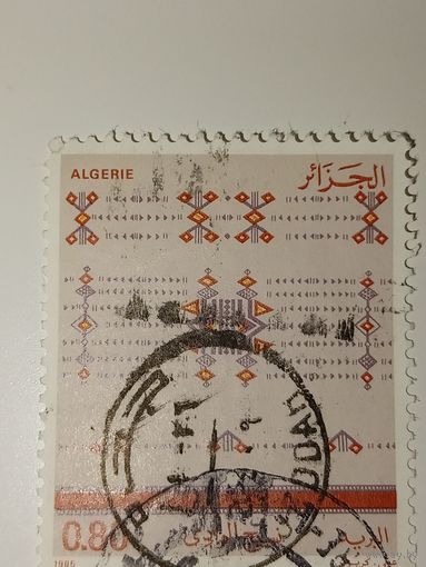 Алжир  марка  1985 год Ткачество