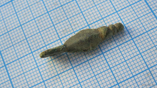 Привеска древняя. Бронза, литье.