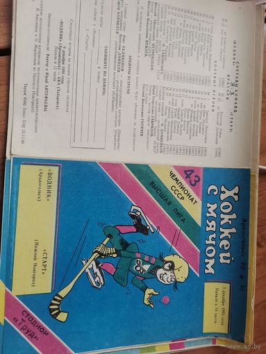 Программы по хоккею с мячом. Водник Архангельск.