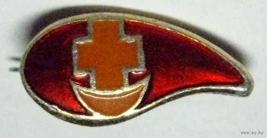 Донор ссср, красный крест, полумесяц, капля крови