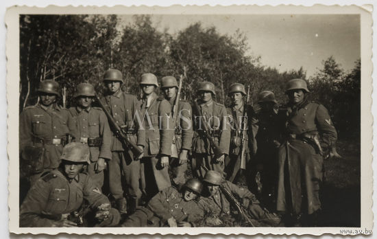 Подразделение Вермахта.