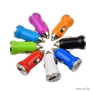 Автомобильное USB зарядное для авто авто зарядное  БЕЗ мин цены старт с 0.99р
