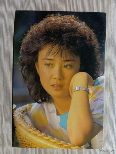 О-12. ПОДПИСАННАЯ ОТКРЫТКА. КИТАЙ. КИТАЙСКАЯ КРАСАВИЦА.