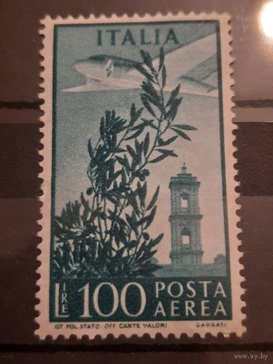 Италия 1955. Авиапочта
