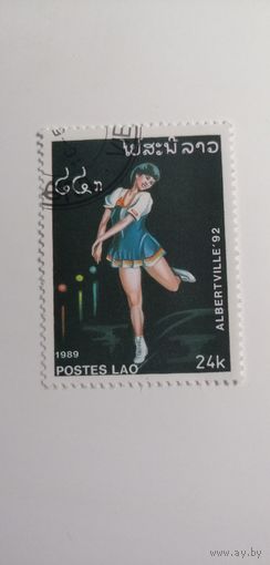 Лаос 1989. Зимние ОИ