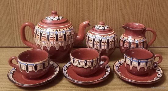 Кофейный набор.Керамика.