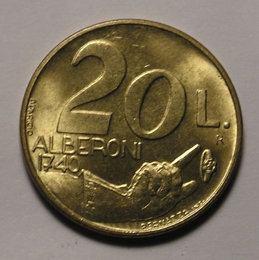 Сан-Марино, 20 Лир 1991
