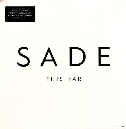 Sade This Far ТОЛЬКО ПУСТОЙ БОКСЕТ от 6-ти пластинок