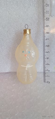 Ёлочная игрушка. Пудель. 19-18