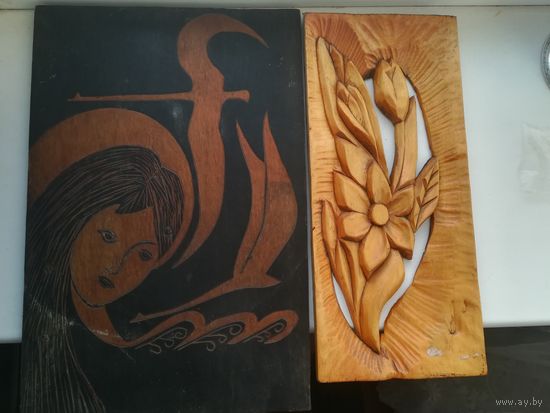Картины по дереву. С рубля.