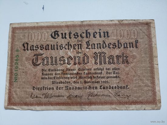 Германия 1000 марок (17)