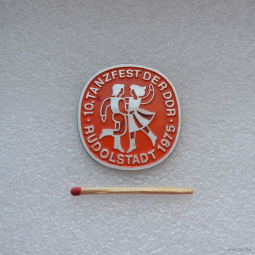 10-й танцевальный фестиваль в ГДР. Рудольштадте 1975 г.