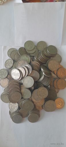 КУЧА ЮБИЛЕЙНЫХ РУБЛЕЙ СССР 195 ШТУК.