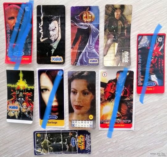 Наклейки от жвачки. Цена за 1шт.