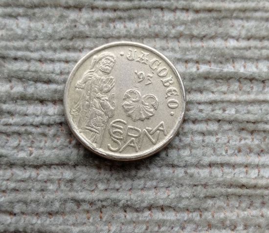 Werty71 Испания 5 песет 1993 Святой Яков