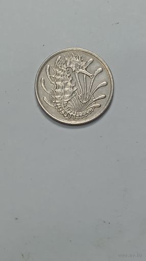 Сингапур 10 центов 1970 года .