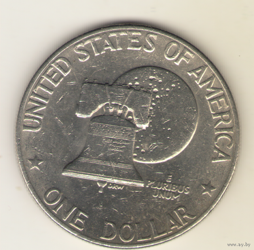 1 доллар 1976 г. 200 лет независимости США.