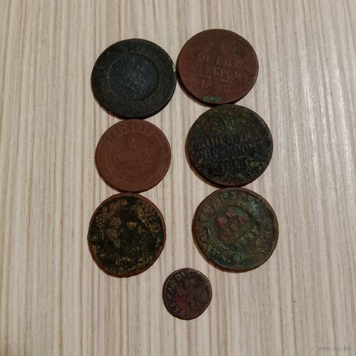 Большой лот монет РИ, сборные лоты выкладываются на пару часов