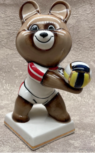 Статуэтка Олимпийский Мишка Волейболист Вербилки