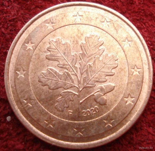19:  5 евроцентов 2020 F Германия