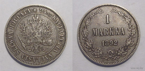 1 марка 1892