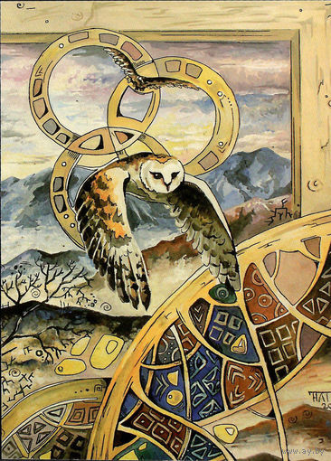 Открытка "Шорох крыльев"