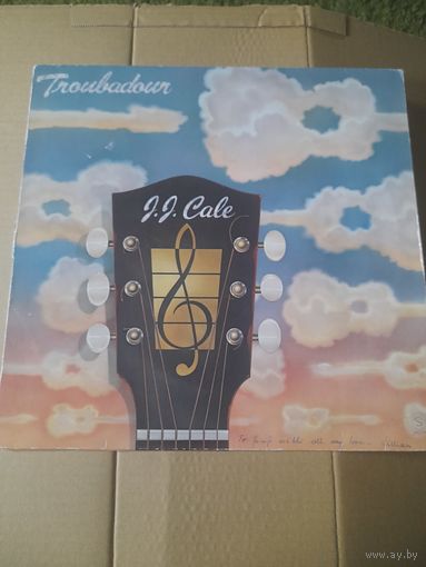 J.J.CALE  " TROUBADOUR" 1976 LP USA SHELTER 27323 XOT EX/EX