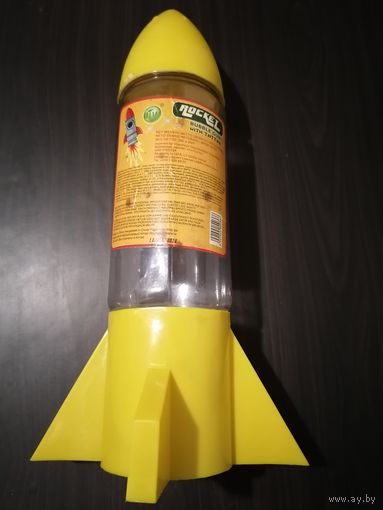 Банка из под конфет Ракета