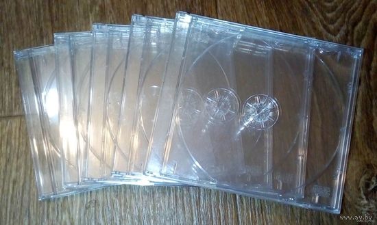 Боксы(кейсы) для дисков. Новые. 25 штук.