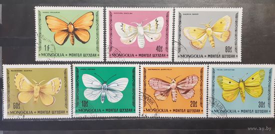 Монголия. 1977 год. Фауна. Бабочки (1393)