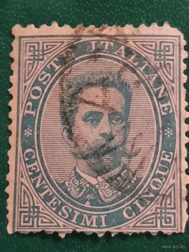 Италия 1879. Король Умберто I