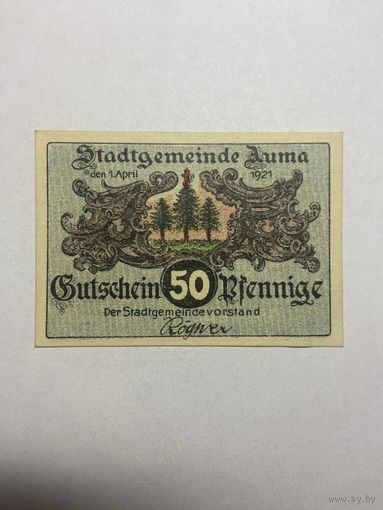 50 пфенингов (нотгельды) г. Германия.-1012