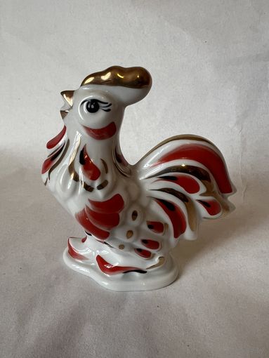 Статуэтка "Петушок" фарфор Добрушский фарфоровый завод С РУБЛЯ!