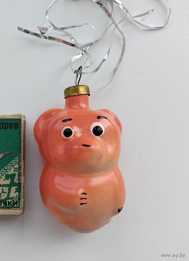 Ёлочная игрушка. Мишка. Винни Пух.