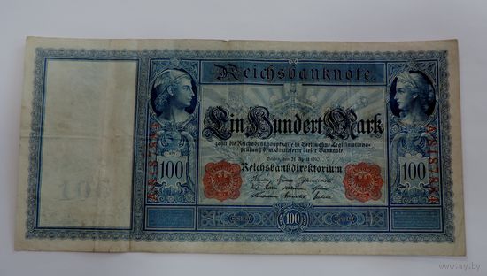 100 марок 1910 г. Германия