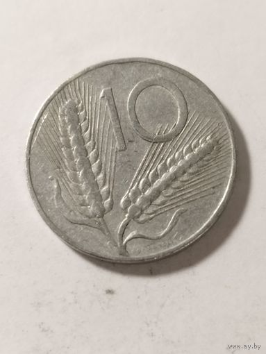 Италия 10 лир 1952