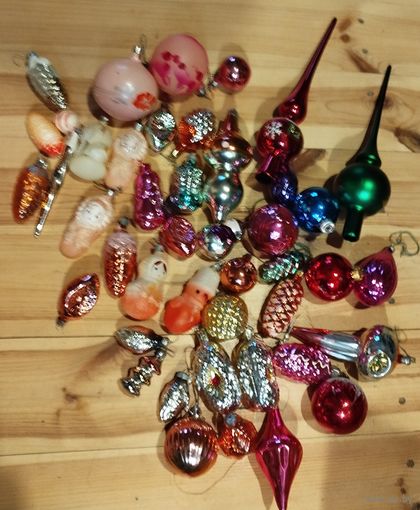 Ёлочные игрушки СССР с рубля!