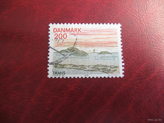 Марки Транс. достопримечательности 1979 год Дания