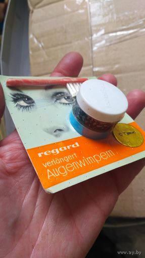 Средство для удлинения ресниц. Германия. Редкость! Винтаж.