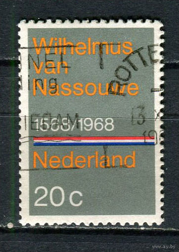 Нидерланды - 1968 - 400-летие национального гимна - [Mi. 901] - полная серия - 1 марка. Гашеная.  (Лот 64Gi)-T2P34