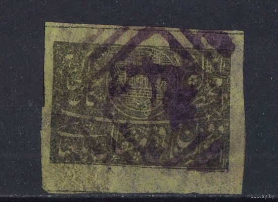 Афганистан Эмират 1893 Михраб Стандарт Год 1310 #157b
