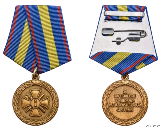 Медаль За укрепление уголовно - исполнительной системы 1 степени
