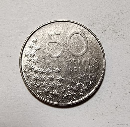 Финляндия 50 пенни, 1991