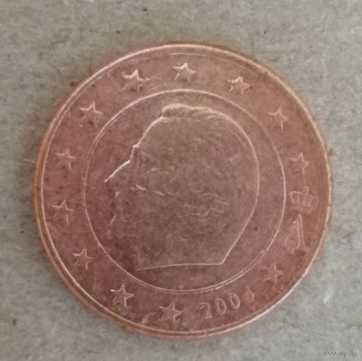 Бельгия 1 евроцент, 2004 г., KM# 224