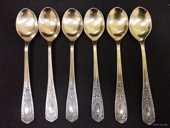 Ложки чайные Амулет, мельхиор. СССР