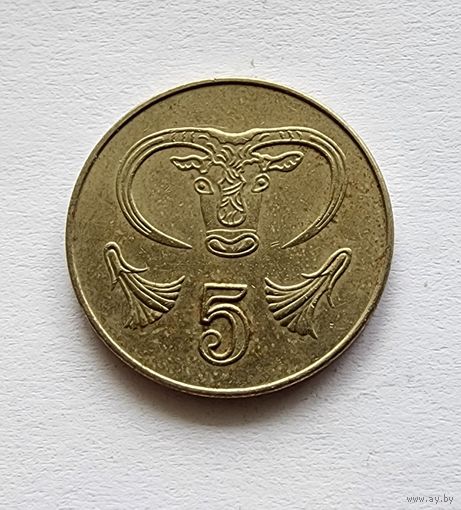 Кипр 5 центов, 2004