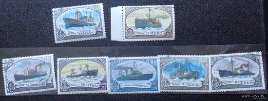 1977 г. Июль. История отечественного флота. Ледокольные суда