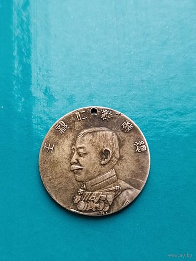 Жетон Красного креста в честь 25-летия общества Япония 1902(серебро)