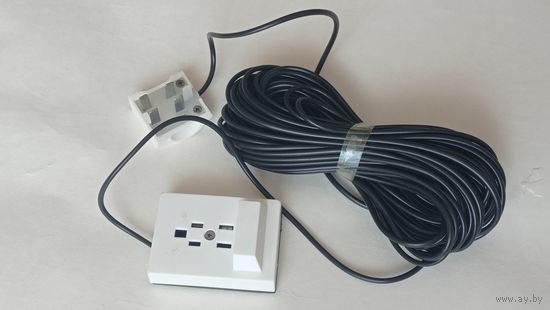 Удлиннитель телефонный 10м новый